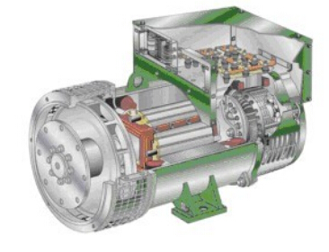 光山发电机内部结构图